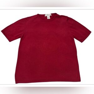 Sutton Studio Classic Red Women’s T-Shirt Size:L
